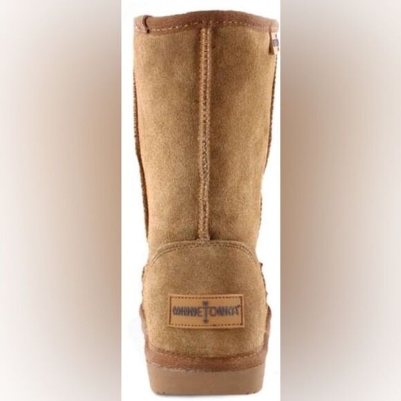 Minnetonka Women's Olympia Boot Size 9 tan - Picture 2 of 14